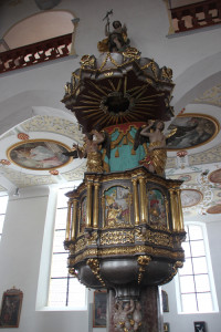 Kanzel Kirche Bad Waldsee