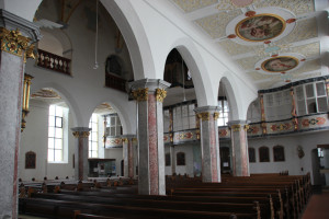 Saeulen Kirche Bad Waldsee