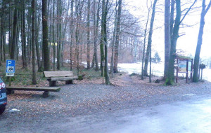 parkpatz und beginn trimmdich pfad tannenbühl (c) www.waldsee-tueren.de