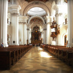 basilika weingarten mittelgang und altar