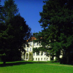 Park vor dem Krankenhaus Bad Waldsee