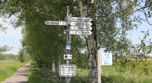 schild zum wackelwald bad buchau