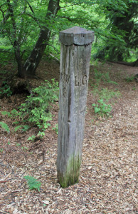 Grenzpfosten-zwischen-Baden-und-Württemberg-bei-Wilhelmsdorf