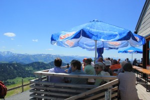 Hochgrat Restaurant mit Terrasse