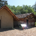 Steinzeithütten im Ferderseemuseum Bad Buchau