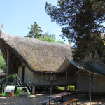 Steinzeitliche Hütten im Ferderseemuseum Bad Buchau