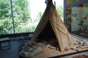 Tipi im Museum Bad Buchau