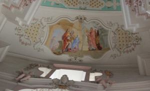 Deckenmalerei Wallfahrtskirche Steinhausen