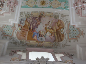 Deckenmalerei der Wallfahrtskirche Steinhausen