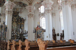 Innenraum Wallfahrtskirche Steinhausen