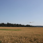 Landeanflug Flugplatz Reute Bad Waldsee