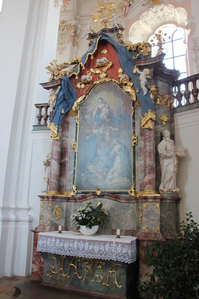 Maria Altar Wallfahrtskirche Steinhausen Oberschwabens Sehenswürdigkeiten