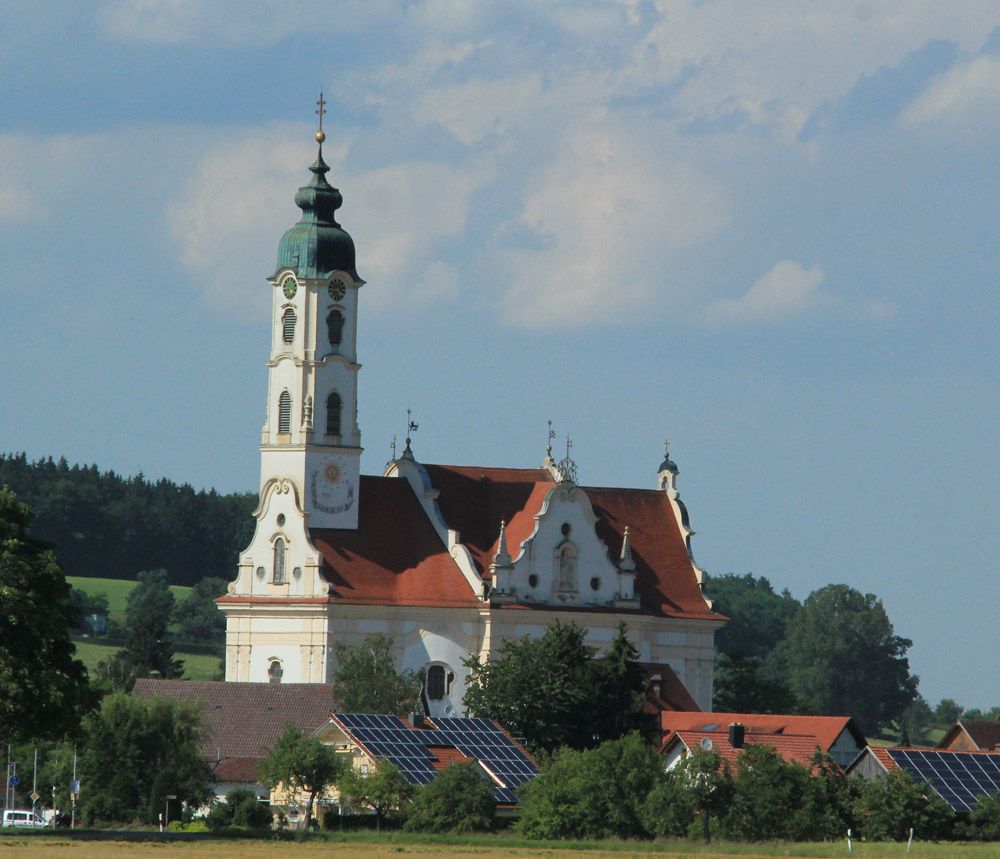 Wallfahrer Kirche Steinhausen bei Bad Schussenried | Barockstraße Oberschwaben