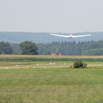 start eines flugzeugs Flugplatz Reute Bad Waldsee