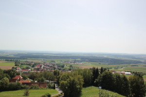 Aussicht vom Bussen Oberschwaben