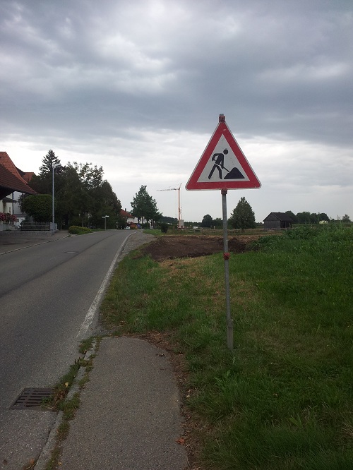 Fahrradweg nach Michelwinnaden