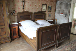 Bett im Bauernhaus Museum Wolfegg