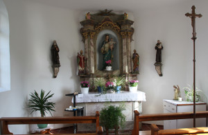 Innenraum Kapelle Graben