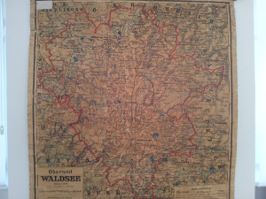 alte Karte Waldsee