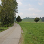 Blick zurück zum Tannenbühl Bad Waldsee von Haidgauer Heide