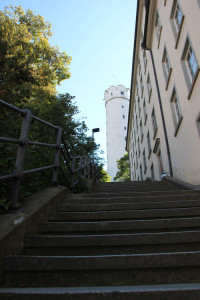 Treppen zum Mehlsack Ravensburg