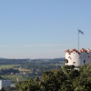 Mehlsack Ravensburg | Mittelalterlicher Turm in Oberschwaben Turmspitze des Mehlsack Ravensburg