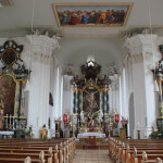 Innenraum Kirche Unteressendorf