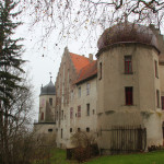 Seite des Schloss Warthausen
