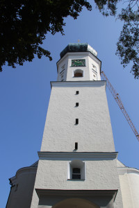 Kirchturm Bergatreute Oberschwaben