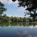 Privatgelände-Schloßsee-Bad-Waldsee