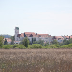 Stiftskirche vom Federsee gesehn