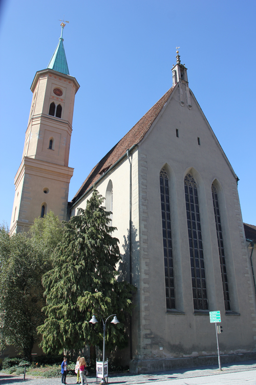 Evangelische Stadtkirche Ravensburg Langhaus
