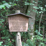 Schild Naturlehrpfad Wolfegg