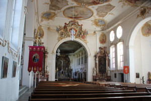 24 Innen Schlosskirche Altshausen