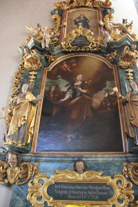 Bildnis Margarete von Antiochia Eberhardzell