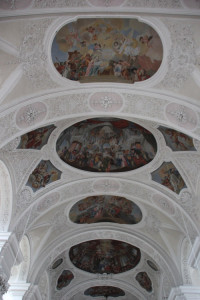 Deckengemälde Klosterkirche Weißenau