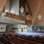 Kirchen modernes Querschiff Eberhardzell