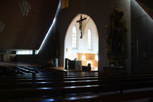 Querschiff Kirche St. Mater Eberhardzell