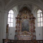 Seitenaltar Mariabildnis Klosterkirche Weißenau