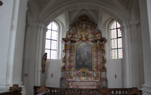 Seitenaltar Mariabildnis Klosterkirche Weißenau
