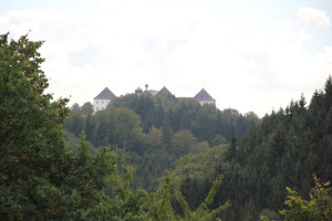 Sicht auf Schloss Wolfegg
