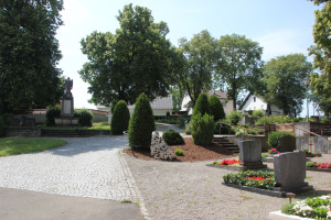 Friedhof Kirche St Andreas Untermarchtal