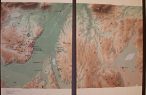 Karte im Keltenmuseum Hundersingen