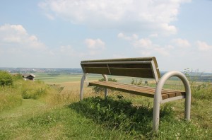 Sitzbank mit Ausblick