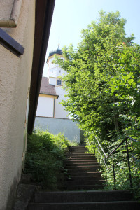 Treppen zur Kirche Untermarchtal
