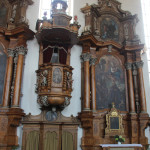 08 Altare und Kanzel Liebfrauenkirche Ehingen Donau