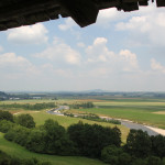 50 Blick auf Donautal Heuneburg Wehrgang