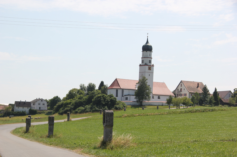 Eintürnen Berg Kirche Kreuzigungsweg