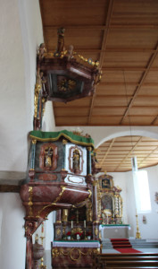 Kanzel-Eintürnen-Berg-Kirche