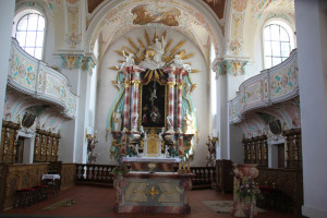 Altarraum Kißlegg Kirche